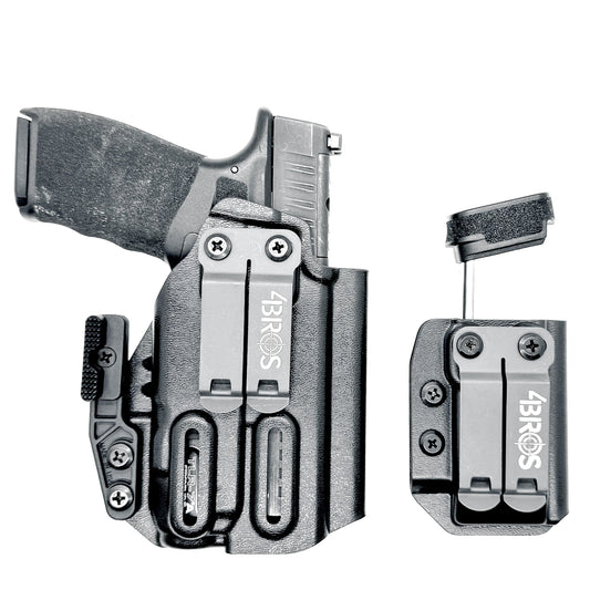 Four Brothers Springfield Hellcat Pro & TLR-7 X/A IWB RH Holster with Magazine Carrier Combo