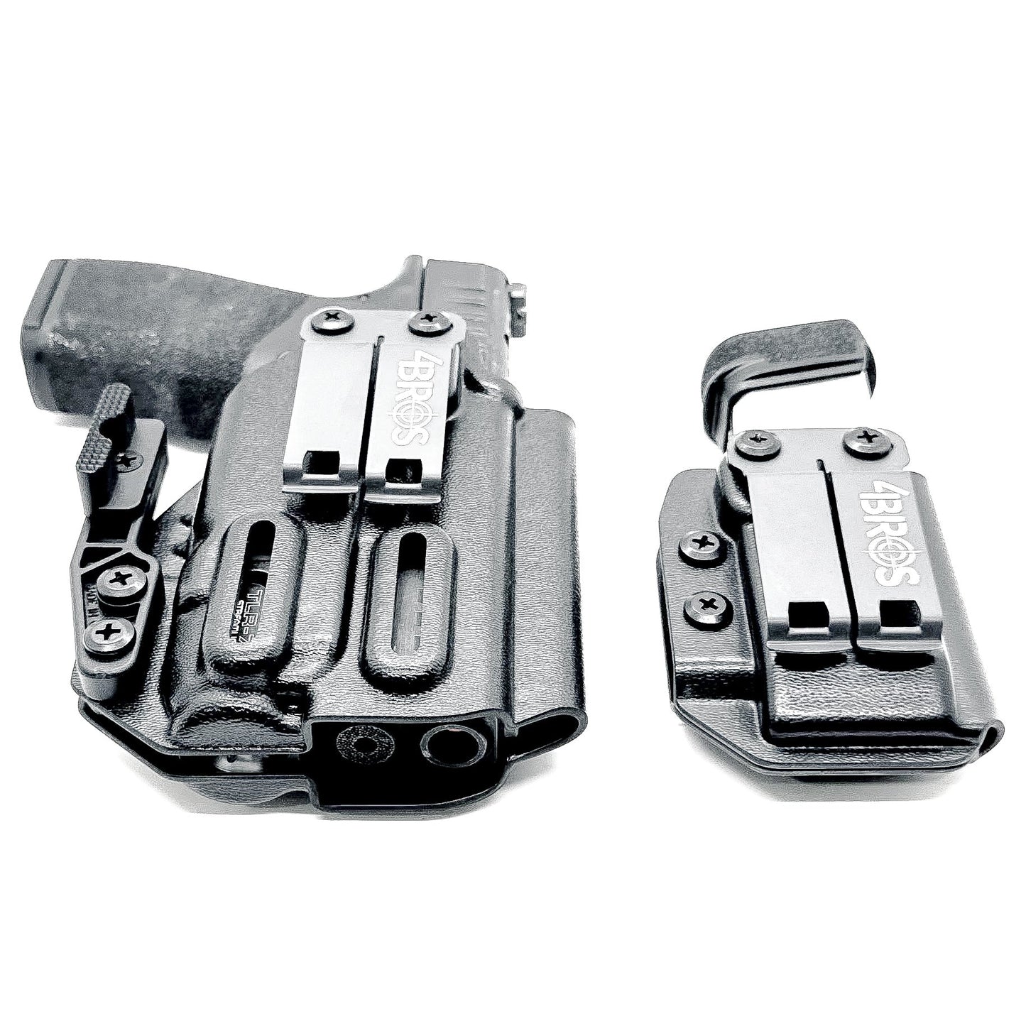 Four Brothers Springfield Hellcat Pro & TLR-7 X/A IWB RH Holster with Magazine Carrier Combo