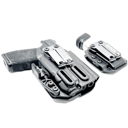Four Brothers Springfield Hellcat Pro & TLR-7 X/A IWB RH Holster with Magazine Carrier Combo