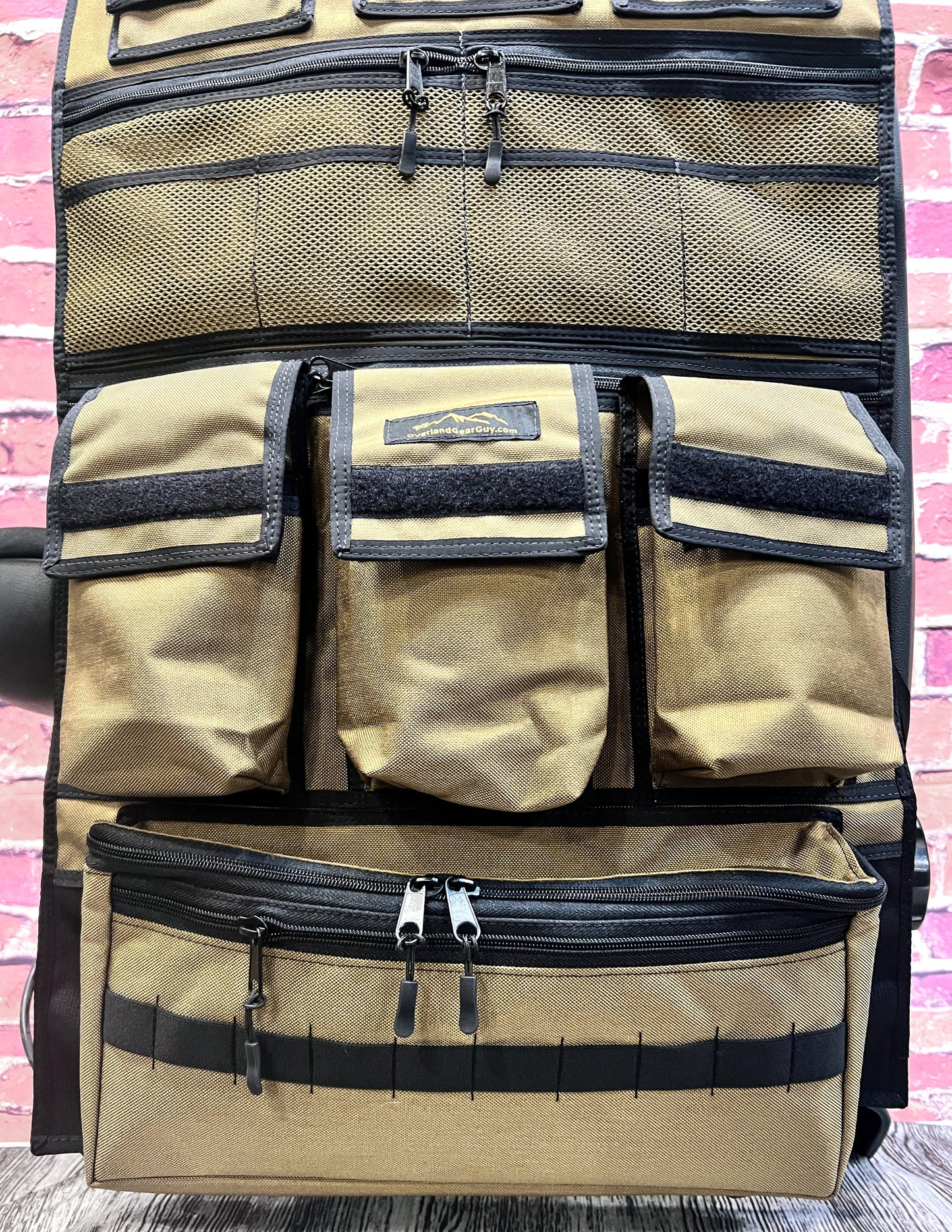 Overland Gear Guy Adventure Ready 2 Seat Organizer