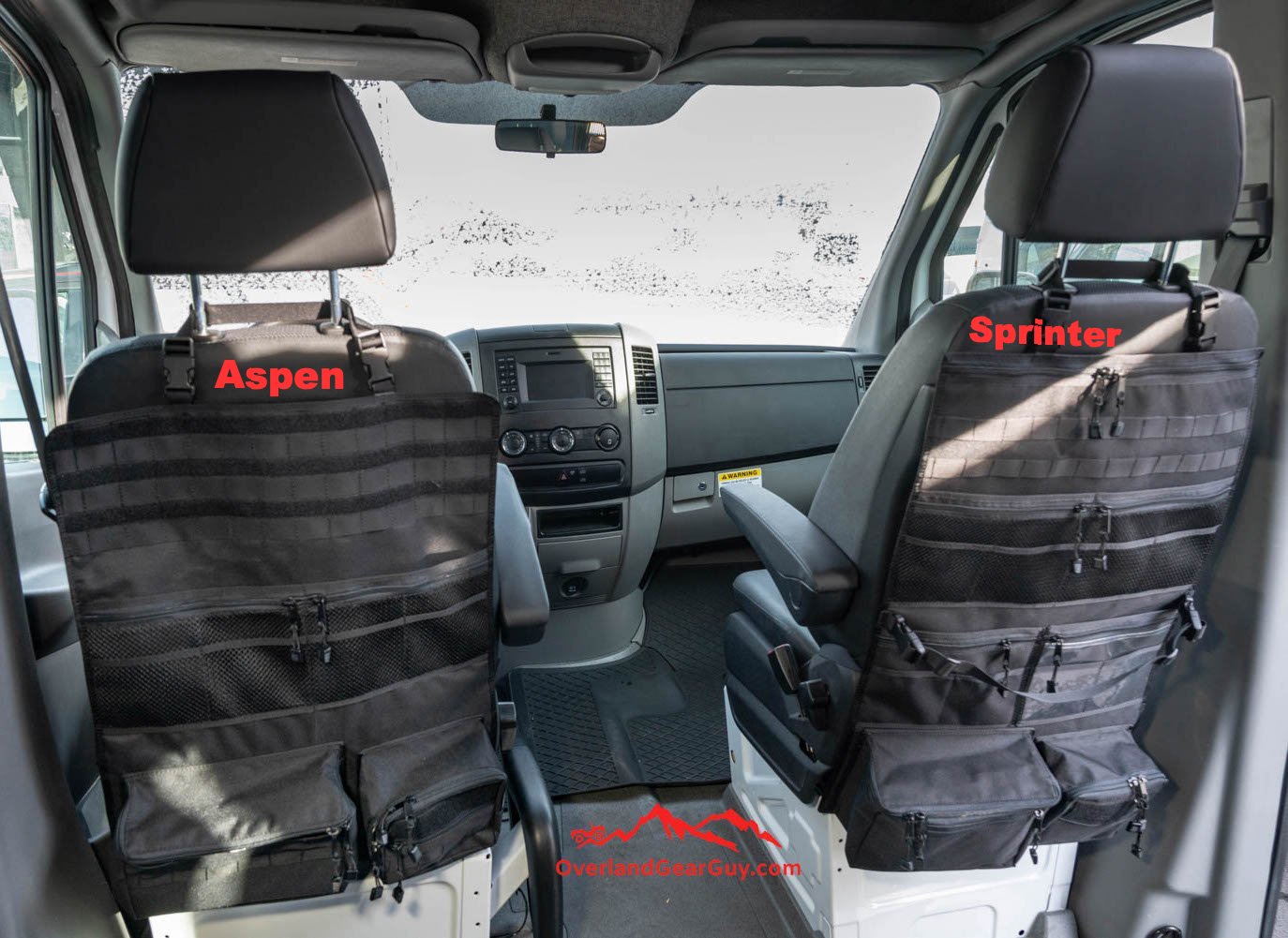 Overland Gear Guy Adventure Ready 1 Seat Organizer