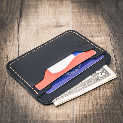 Bull Sheath Leather Pflugerville Card Wallet