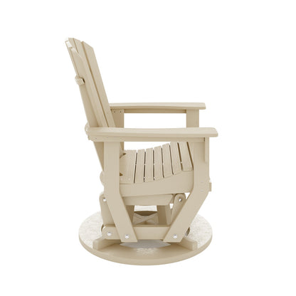 SoPoly St Simons Swivel Glider Chair