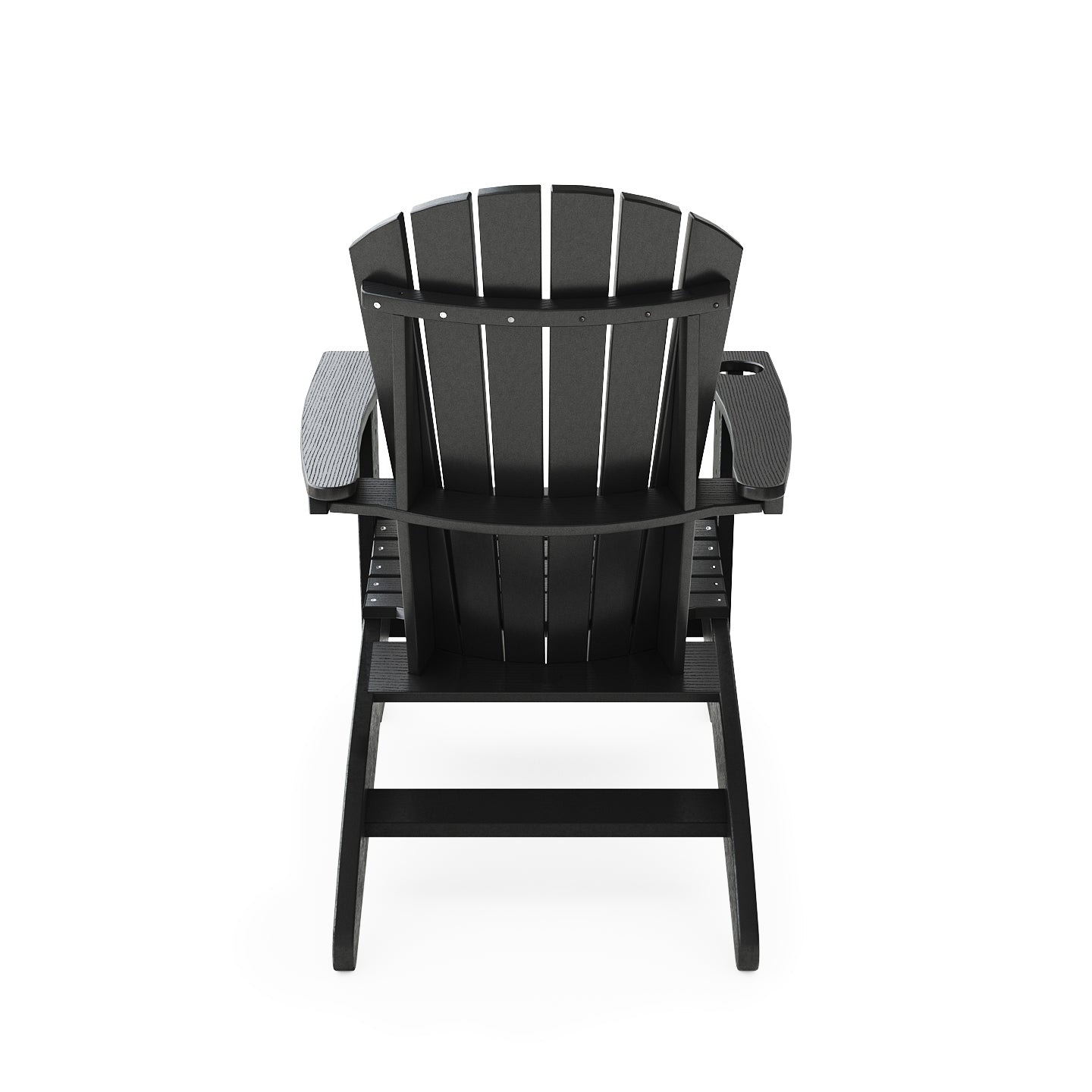 SoPoly St Simons Curved Back Adirondack Chair