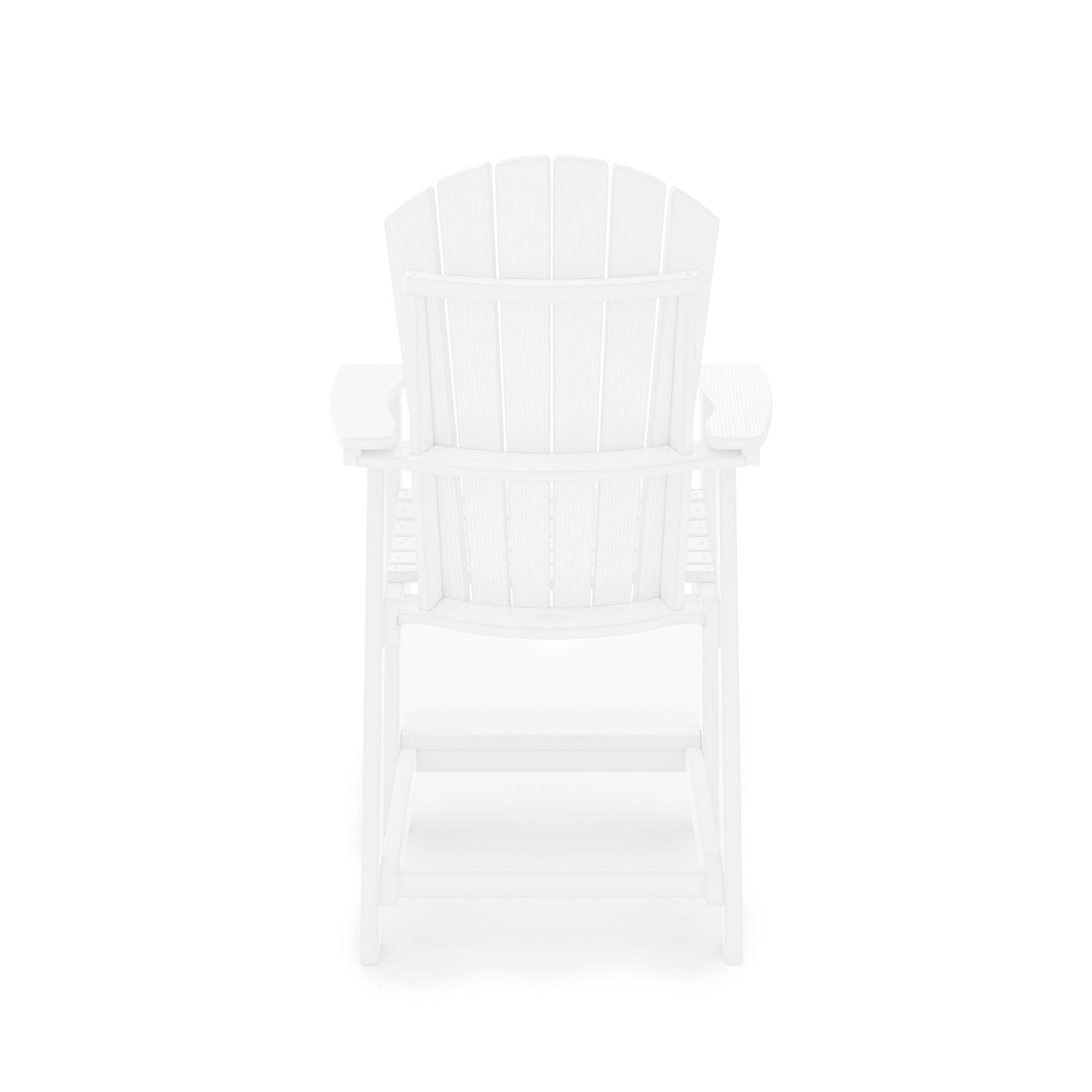 SoPoly St Simons Fan Back Counter Chair (Premium)