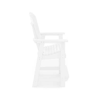 SoPoly St Simons Fan Back Counter Chair (Premium)