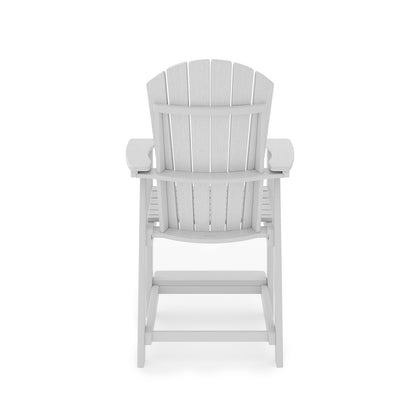 SoPoly St Simons Fan Back Counter Chair (Premium)