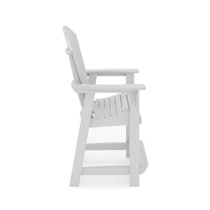SoPoly St Simons Fan Back Counter Chair (Premium)