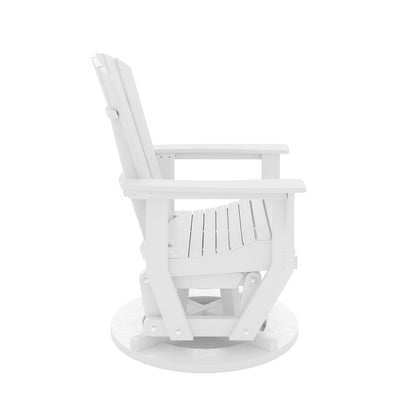 SoPoly St Simons Swivel Glider Chair