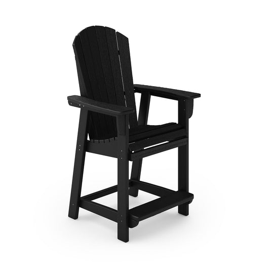 SoPoly St Simons Fan Back Counter Chair (Premium)