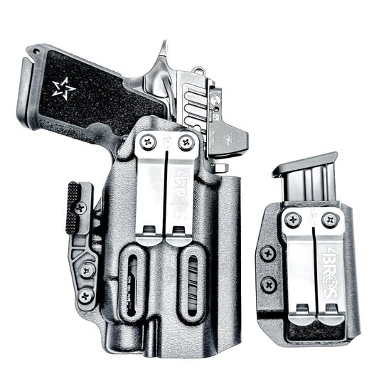 Four Brothers Staccato HD C4X & TLR-7 HL-X IWB Holster with Magazine Carrier Combo