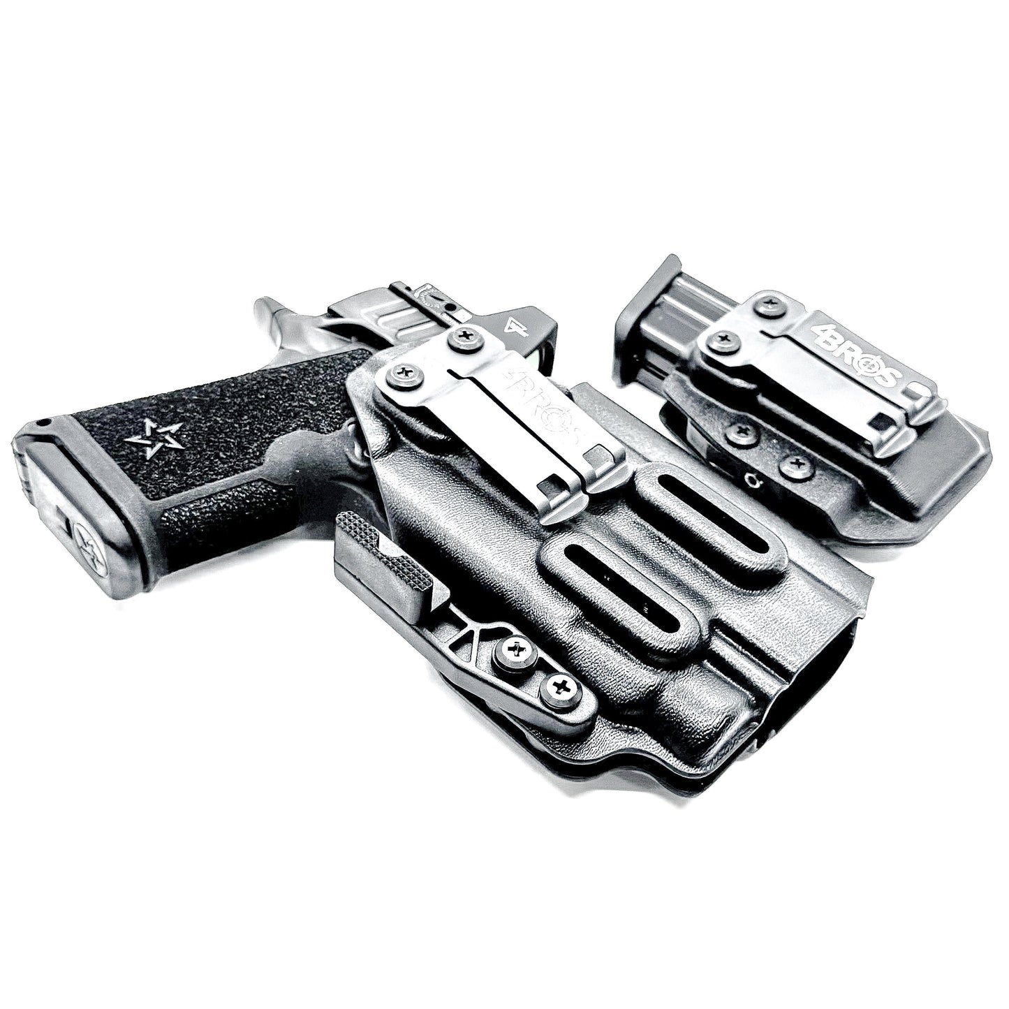 Four Brothers Staccato HD C4X & TLR-7 HL-X IWB Holster with Magazine Carrier Combo