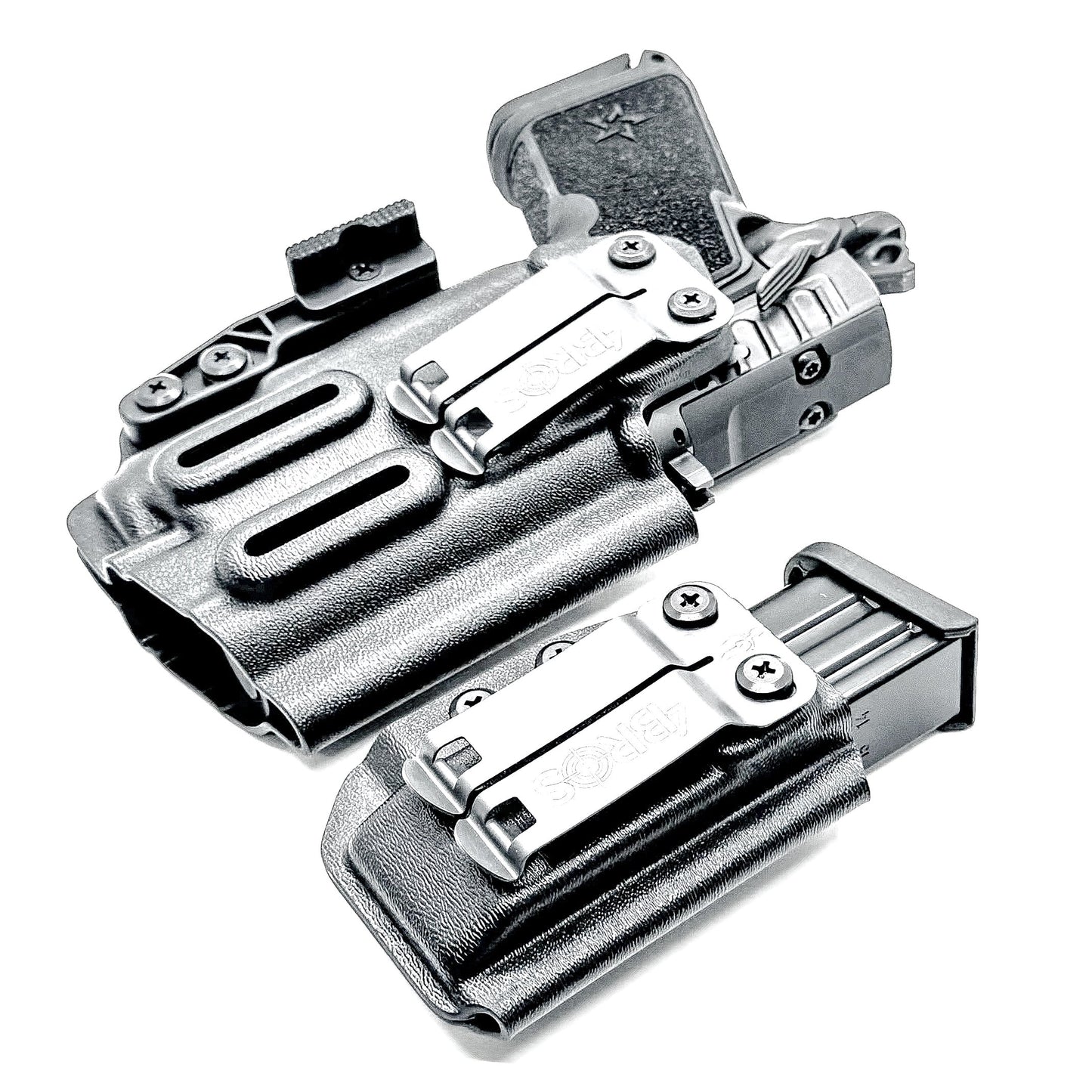 Four Brothers Staccato HD C3.6 & Surefire XC3 IWB Holster with Magazine Carrier Combo