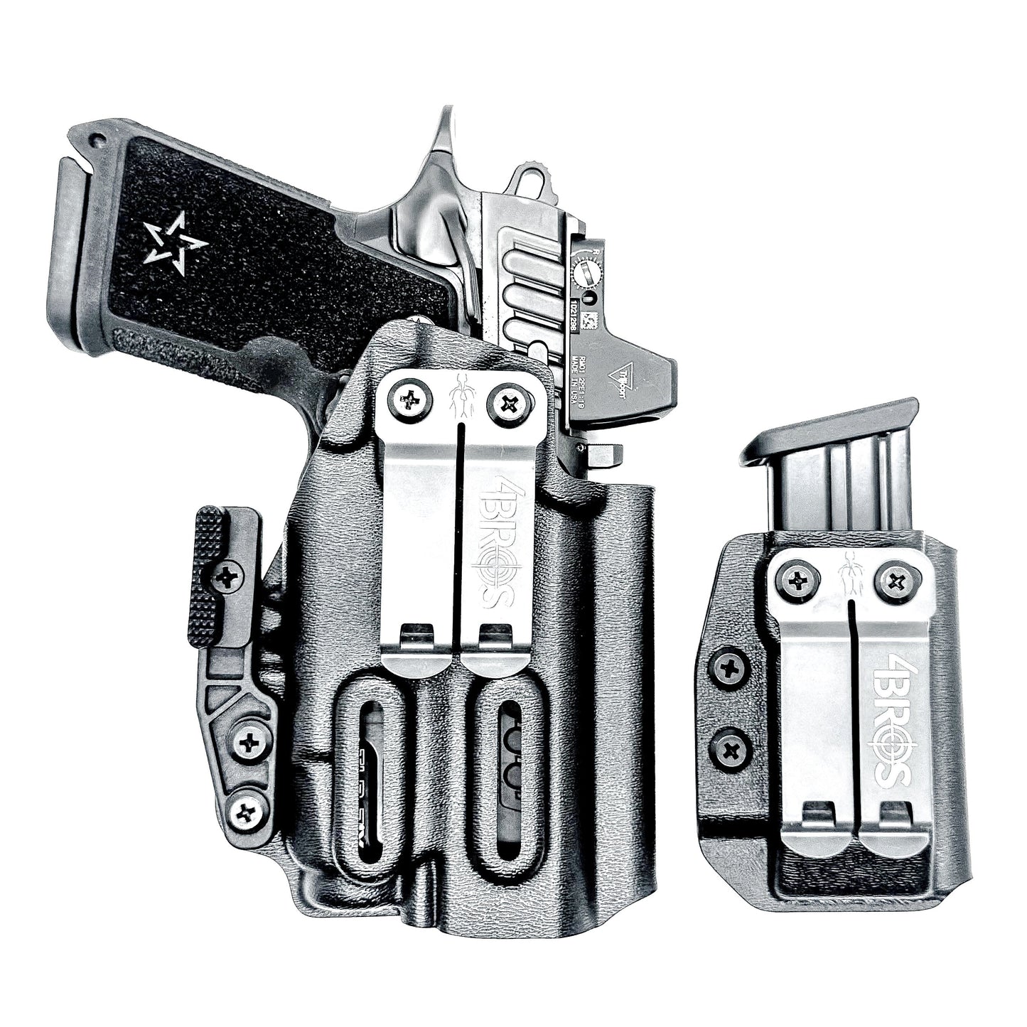 Four Brothers Staccato HD C4X & TLR-7 X IWB Holster with Magazine Carrier Combo