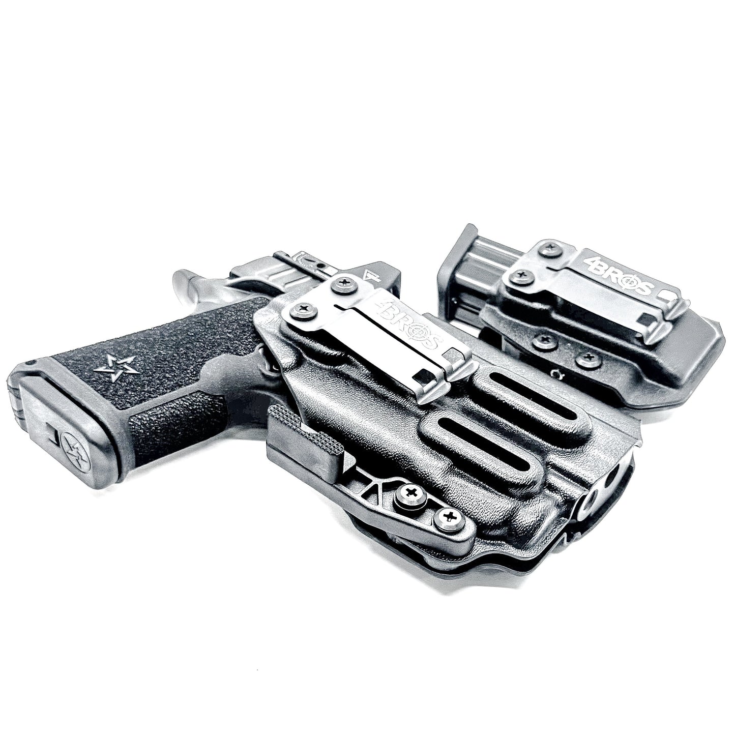 Four Brothers Staccato HD C4X & TLR-7 X IWB Holster with Magazine Carrier Combo