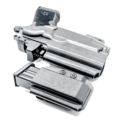 Four Brothers Staccato HD C4X & TLR-7 X IWB Holster with Magazine Carrier Combo