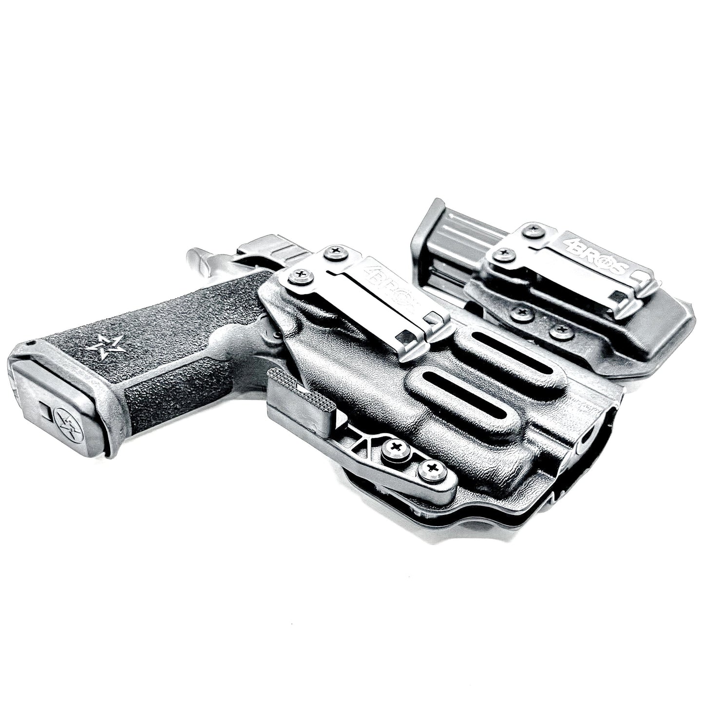 Four Brothers Staccato HD P4 & Surefire XC3 IWB Holster with Magazine Carrier Combo