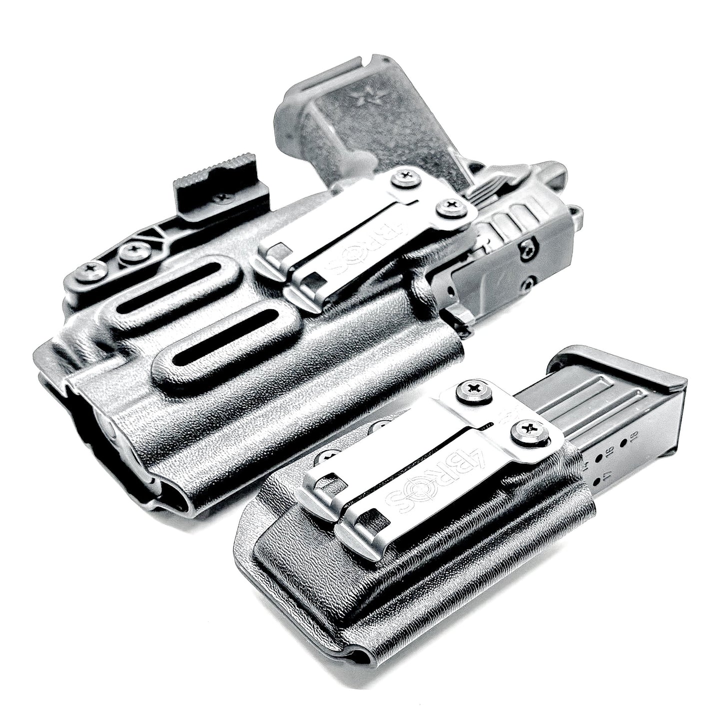 Four Brothers Staccato HD P4 & Surefire XC3 IWB Holster with Magazine Carrier Combo