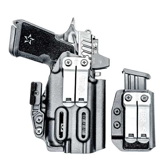 Four Brothers Staccato HD C4X & Surefire XC3 IWB Holster with Magazine Carrier Combo
