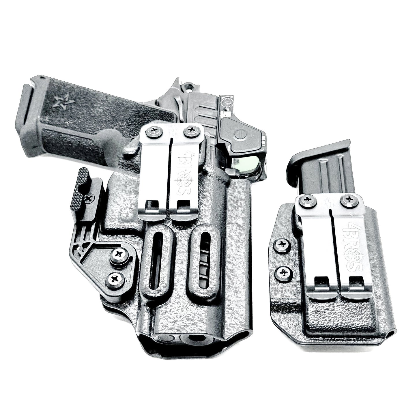 Four Brothers Staccato HD P4 IWB RH Holster with Magazine Carrier Combo