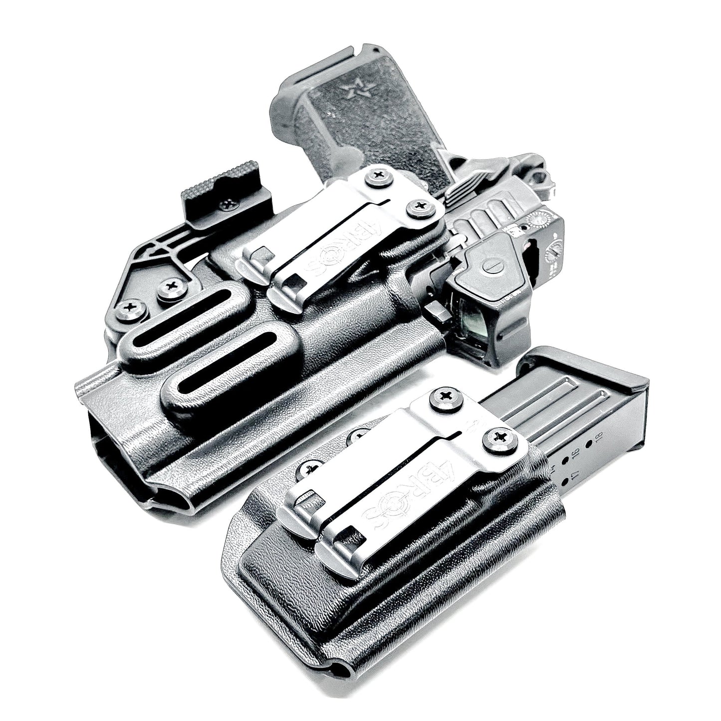 Four Brothers Staccato HD P4 IWB RH Holster with Magazine Carrier Combo