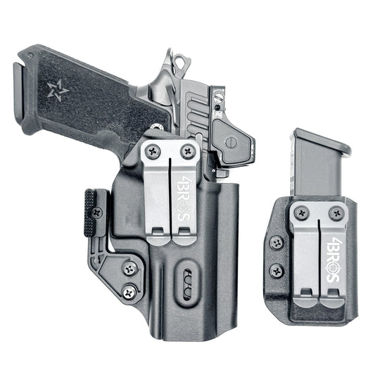 Four Brothers Staccato HD P4 IWB RH Holster with Magazine Carrier Combo