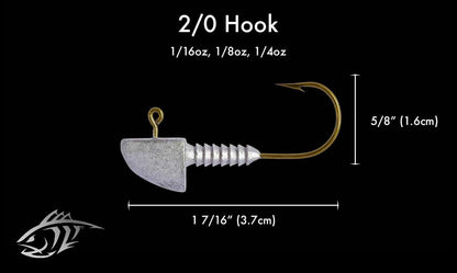 Lunker City Fin-S Jig Heads