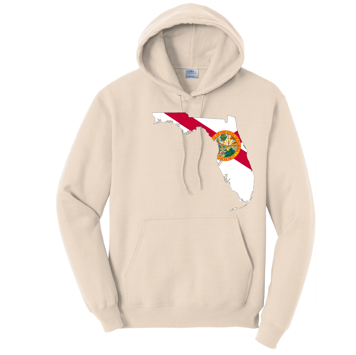 State of Florida Cotton Hoodie