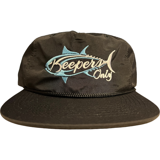 Keepers Only Co. Stealth Rope Snapback - Black/Black