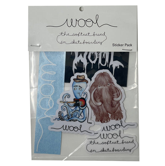 Wool Skateboards Wool Sticker Pack