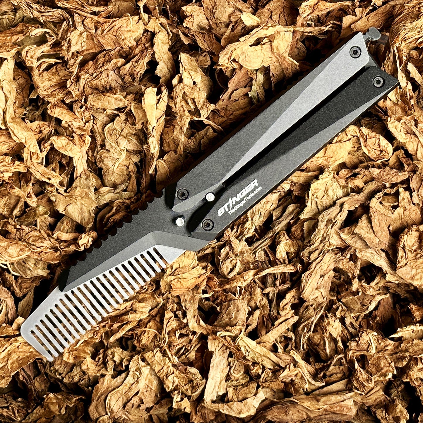 Stinger Survival Tools Hair And Beard Styling Comb (Butterfly Comb)