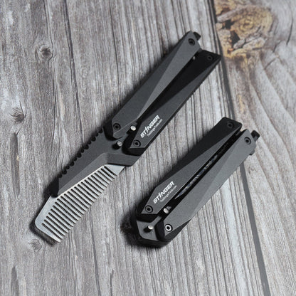 Stinger Survival Tools Hair And Beard Styling Comb (Butterfly Comb)