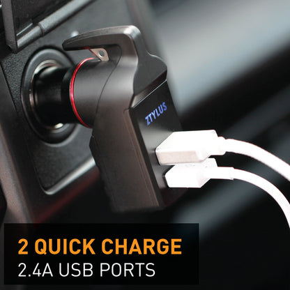Stinger Survival Tools USB Car Charger Emergency Tool (White)