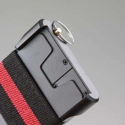 Stinger Survival Tools Safety Wallet With Personal Alarm Multi Functional Tool (Black Carbon Fiber)