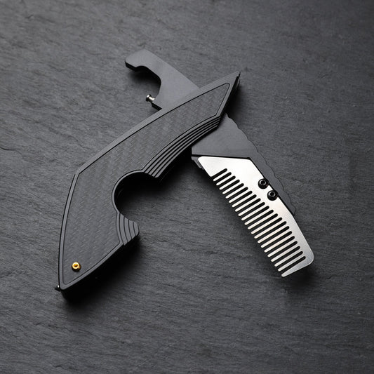 Stinger Survival Tools Hair And Beard Styling Comb (Topographic Comb)