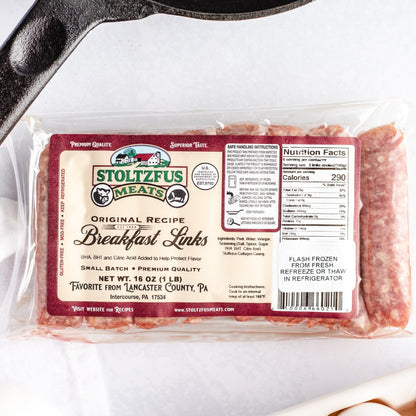 Stoltzfus Meats Breakfast Sausage Links