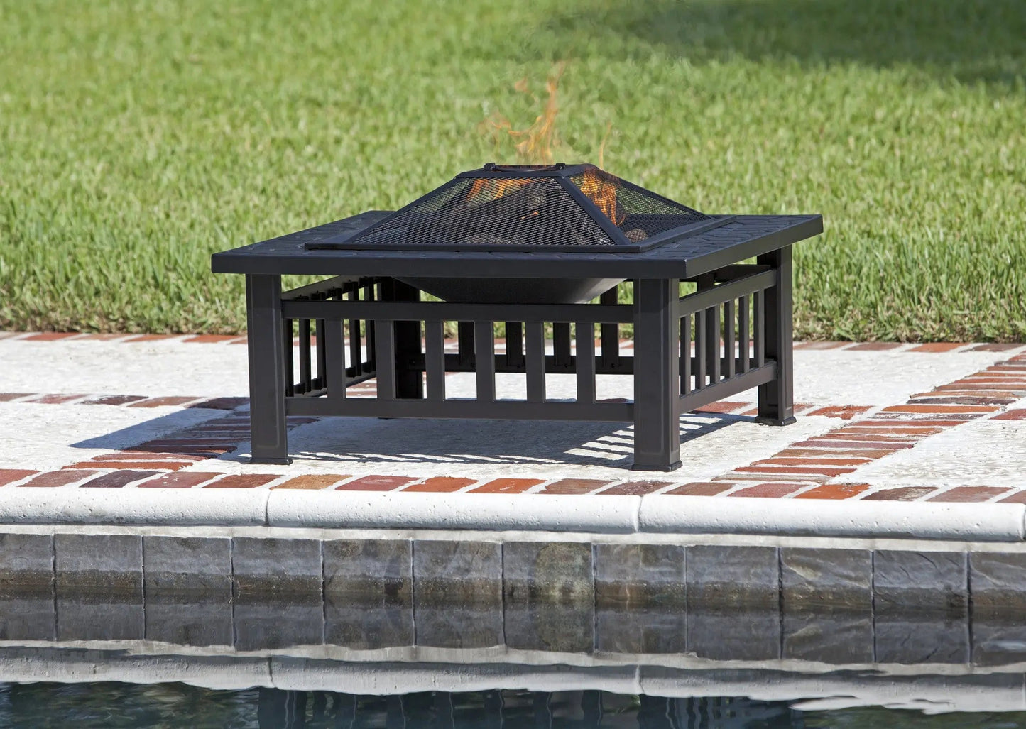 Balkene Home Stonemont Square Fire Pit