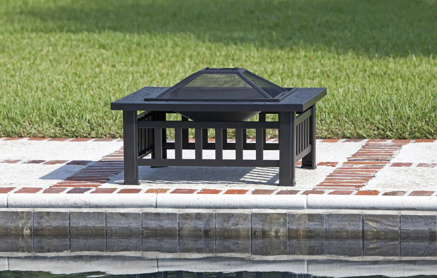 Balkene Home Stonemont Square Fire Pit
