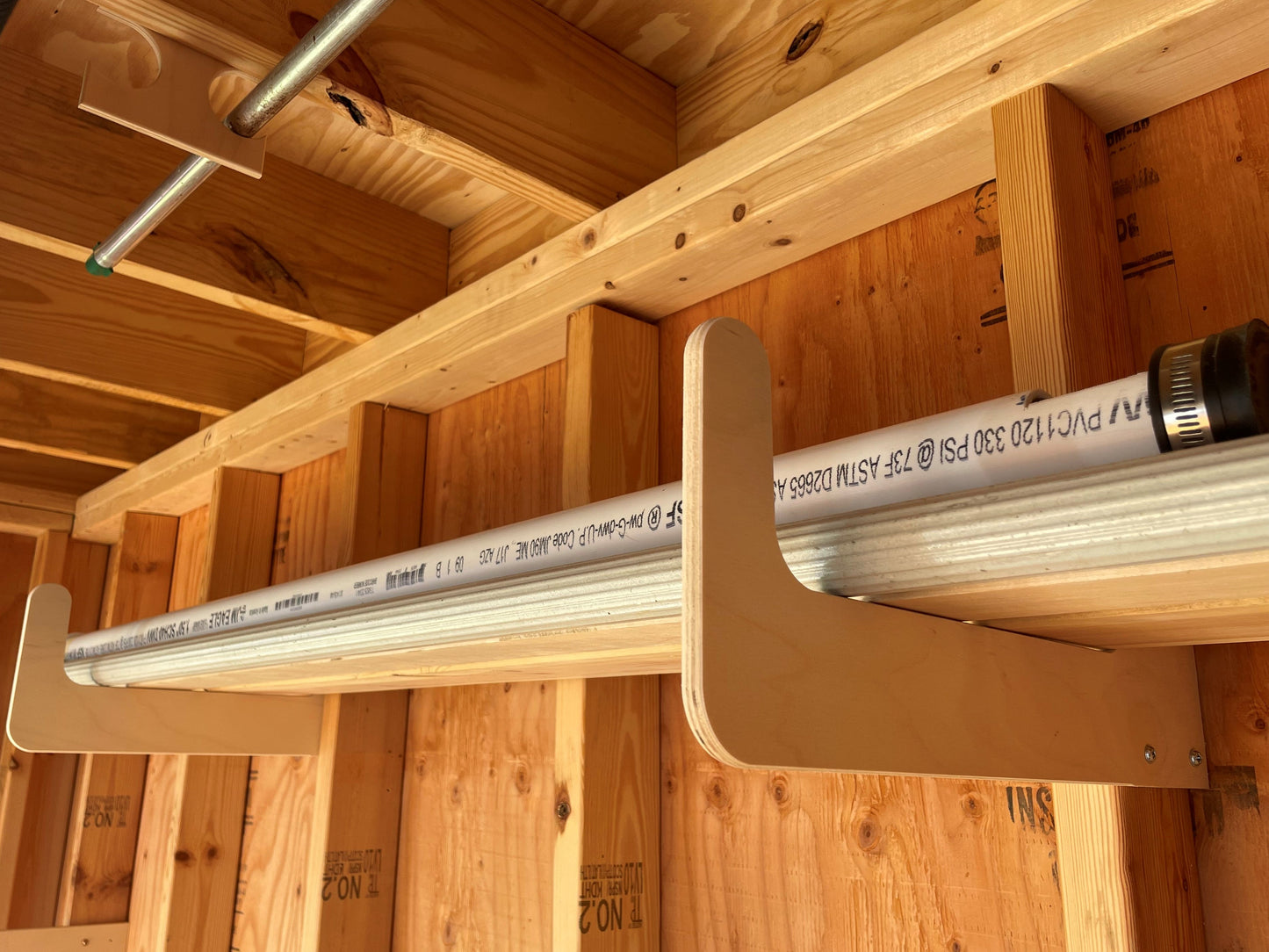 HangThis Up Complete Stud Mounted Shed Organization Kit