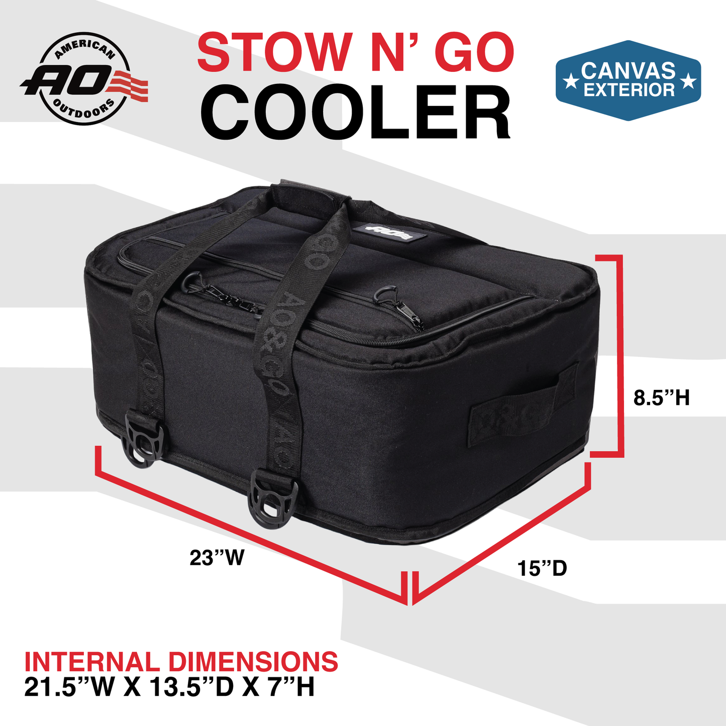 AO Coolers Canvas Series Stow N' Go Cooler (38 Pack)