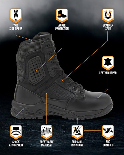Magnum Boots STRIKE FORCE 8" Boot SZ