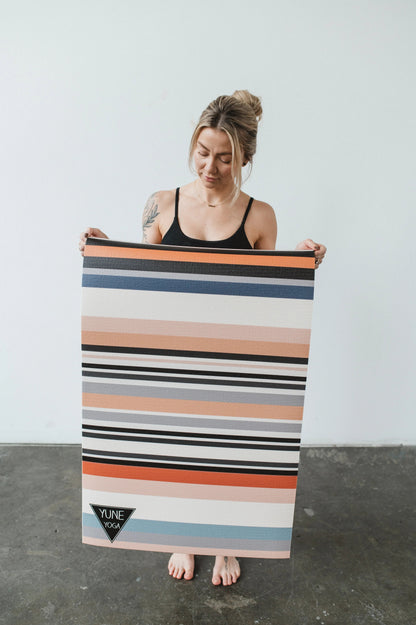 Yune Yoga Mat Pendleton Rancho Arroyo Turquoise