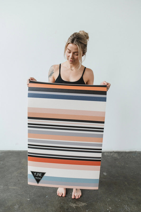 Yune Yoga Mat Pendleton Rancho Arroyo Turquoise