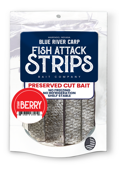 Blue River Carp Fish Attack Strips