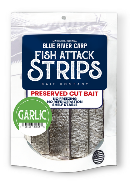 Blue River Carp Fish Attack Strips