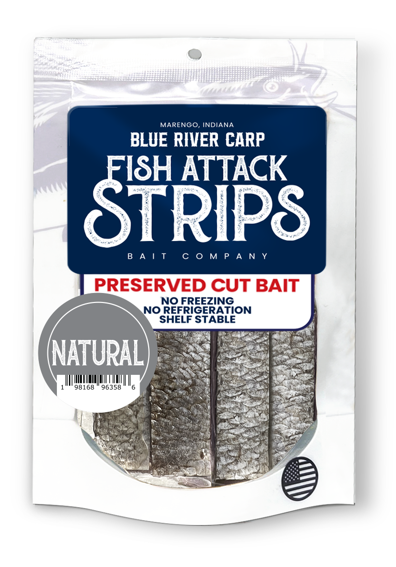 Blue River Carp Fish Attack Strips