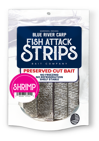 Blue River Carp Fish Attack Strips