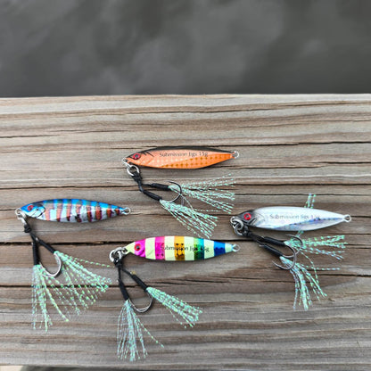 Submission Jigs - Micro Mercenary - Slow Pitch Jigs - 4 Packs