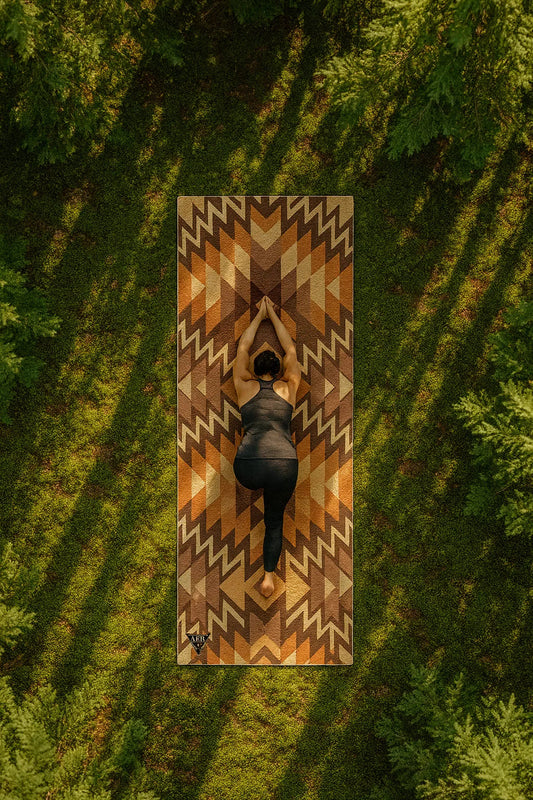 Yune Yoga Mat Red Rocks Sunrise 6mm