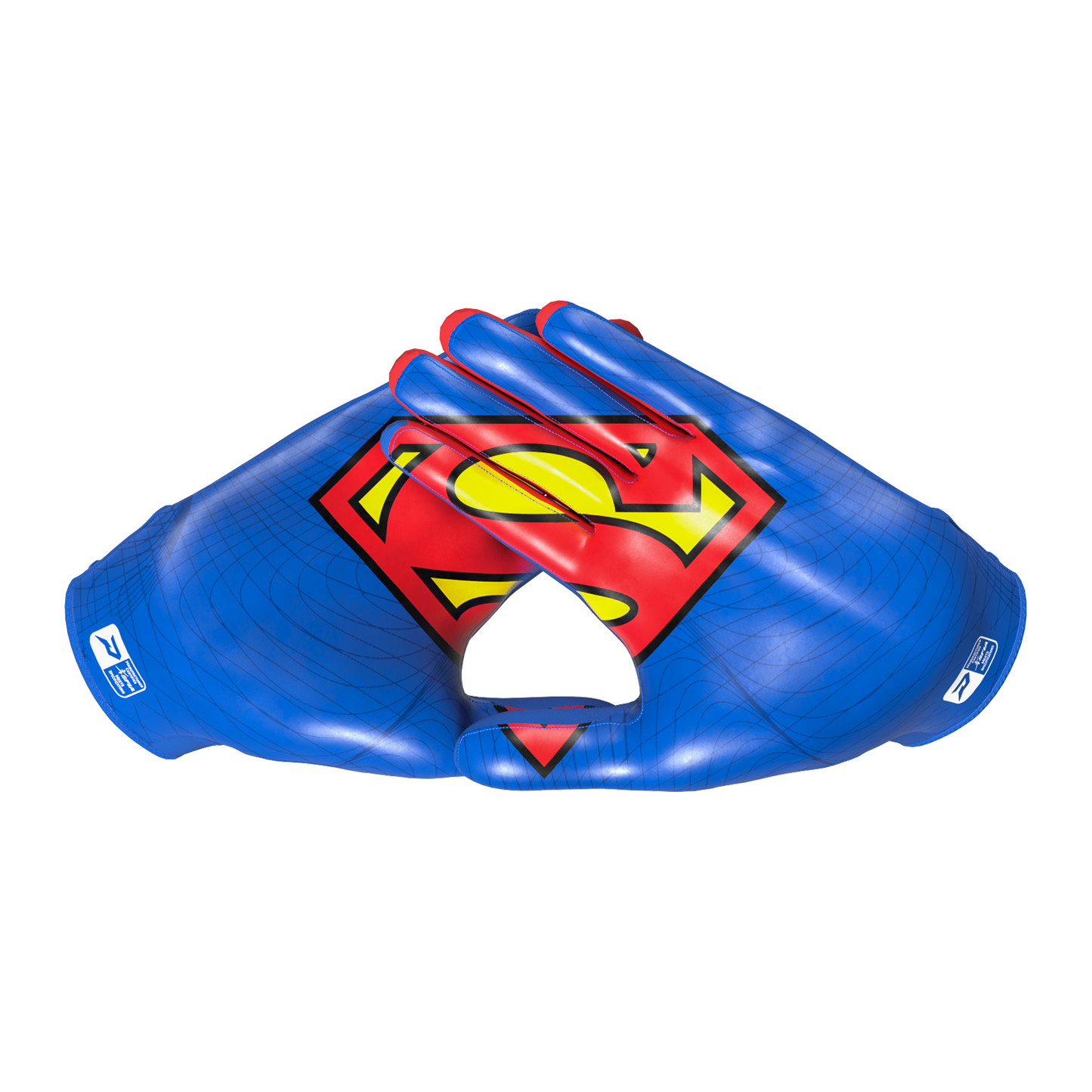 Superman Football Gloves - VPS5 by Phenom Elite